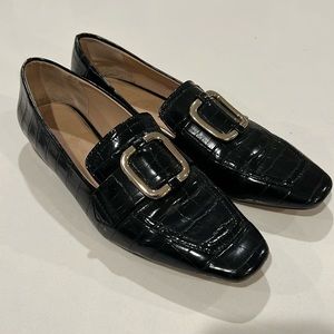 Leather loafers